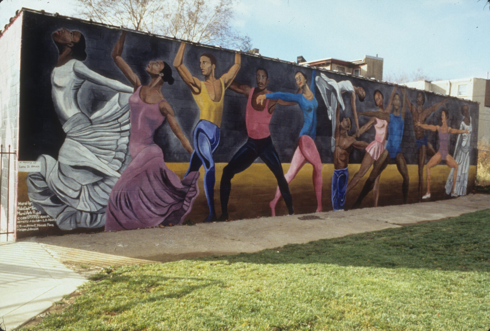CoreStates Art Park mural - Mural Arts