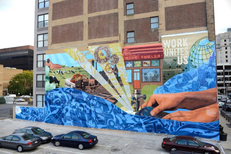 How We Fish How We Fish Dedication and Photos! - Mural Arts Philadelphia