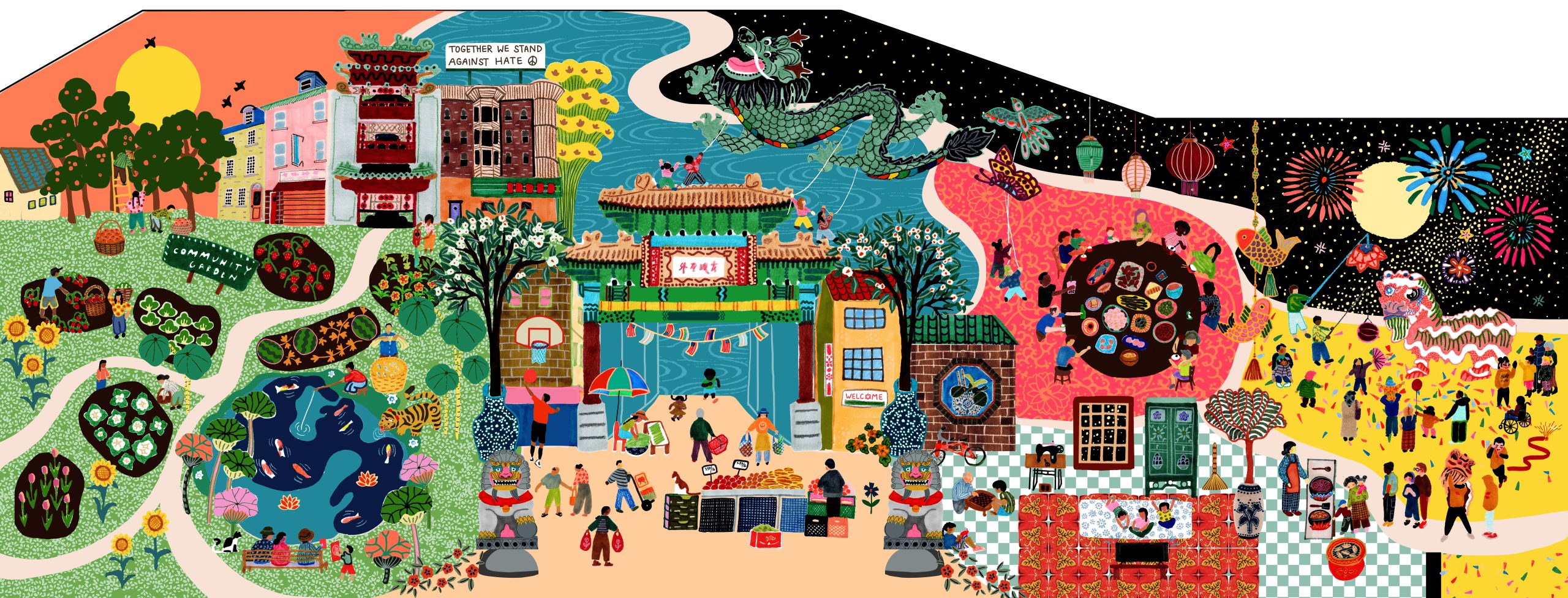 Porch Light's Deep Work with the AAPI Community - Mural Arts