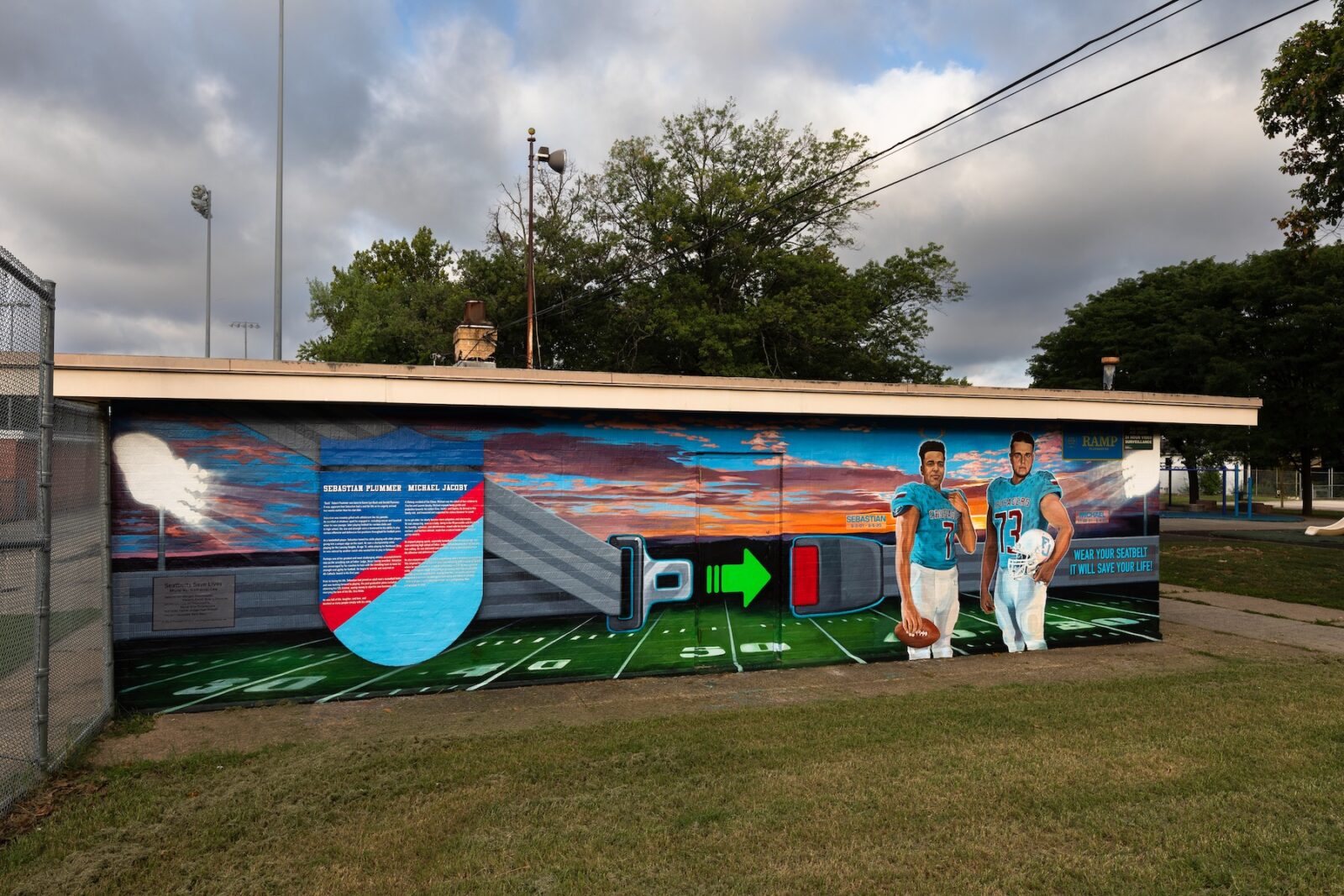 Seatbelts Save Lives - Mural Arts