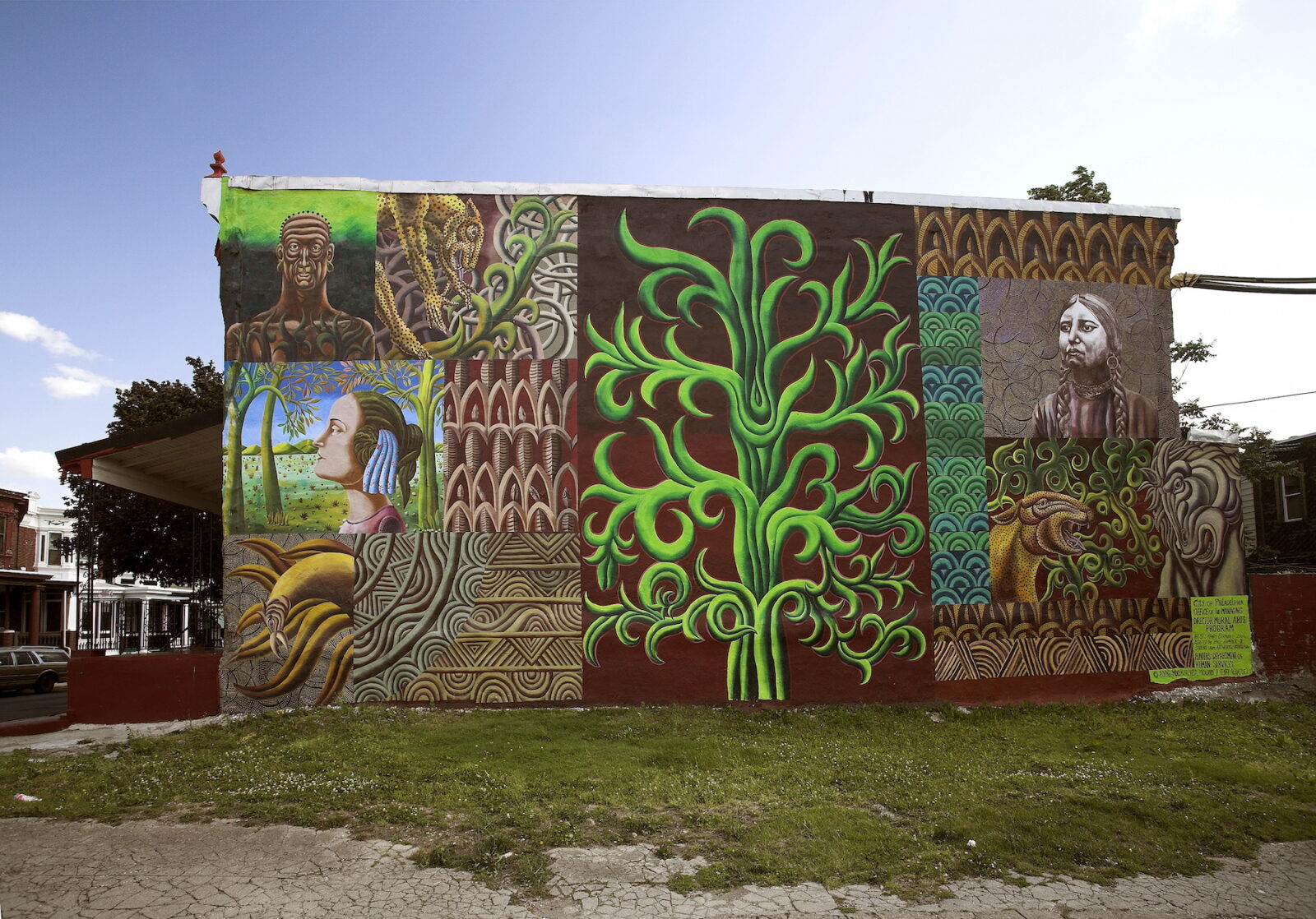 African Landscape - Mural Arts