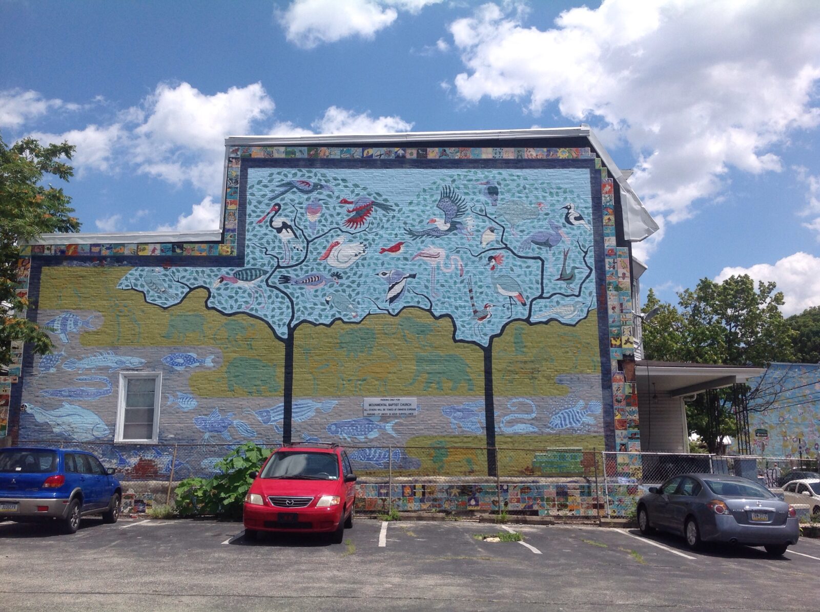 Wild Life of the African Continent - Mural Arts