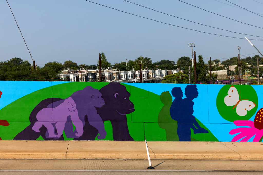 Mural Arts and the Philadelphia Zoo Dedicated a New Mural Aimed at