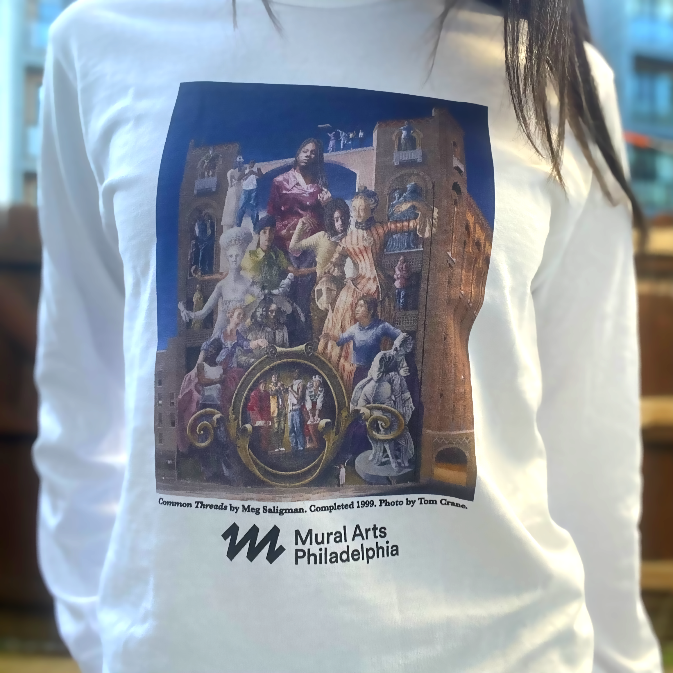 Vintage Common Threads Long-Sleeved T-shirt - Mural Arts